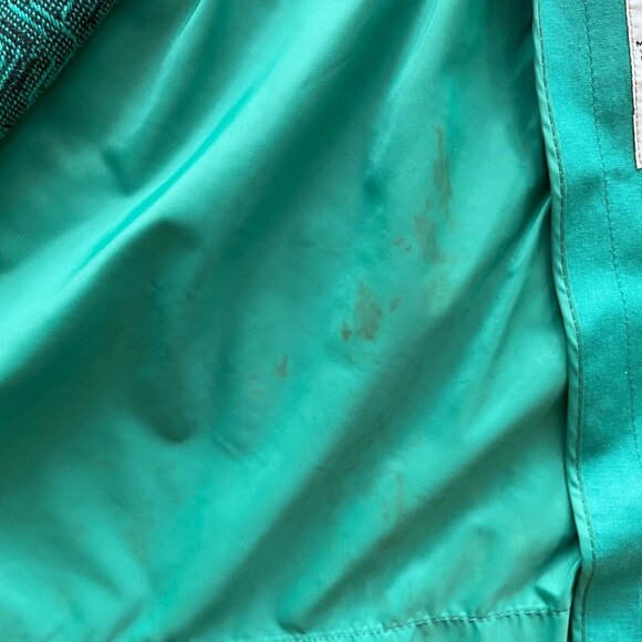Vintage 1980s London Fog by Wamsutta Teal Trench Coat – Made in USA – Size 10P - Picture 15 of 16